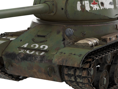 IS-2 Tank Modelo 3D