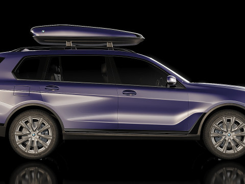 2019 SUV X7 Travel 3D Model