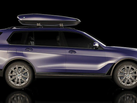 2019 SUV X7 여행 3D 모델
