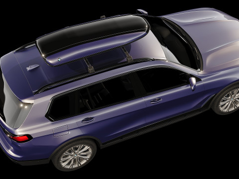 2019 SUV X7 Travel 3D Модель