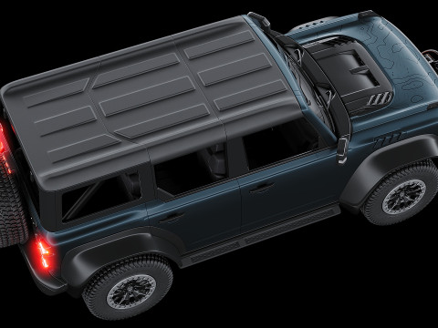 2024 SUV bronco raptor 3D Model