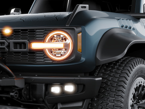 2024 SUV bronco raptor 3D Model