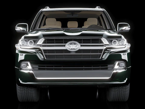 2019 Toyota Land Cruiser 200 3D Model