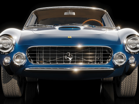 1963 Ferrari 250GT 3D Model