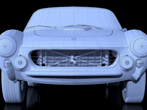 1963 Ferrari 250GT 3D Model