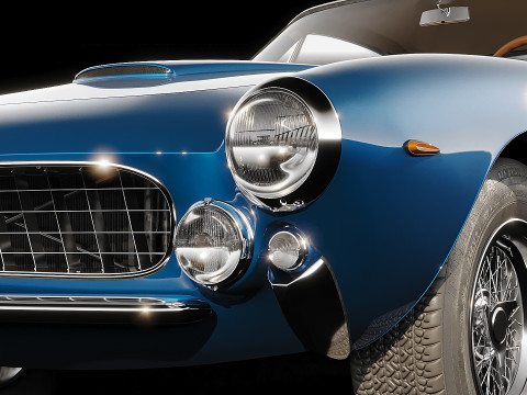 1963 Ferrari 250GT 3D Model