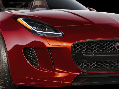 2015 Jaguar F-TYPE 3D Model