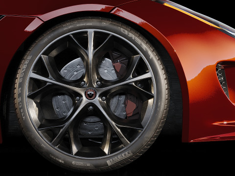 2015 Jaguar F-TYPE 3D Model