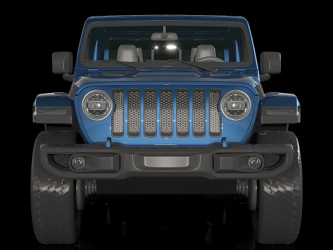 Jeep Gladiator JT Rubicon 2020 3D Model