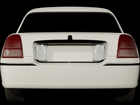 Lincoln Limousine 1999 3D Model