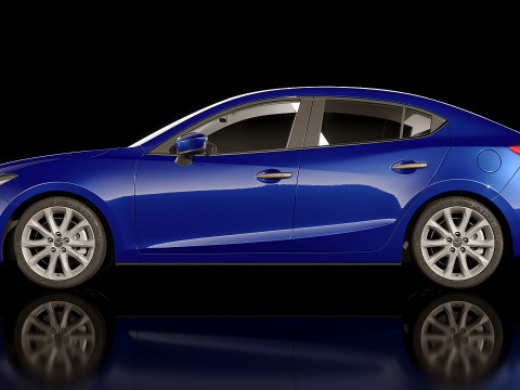 Mazda 3 Hatchback 2016 3D Model