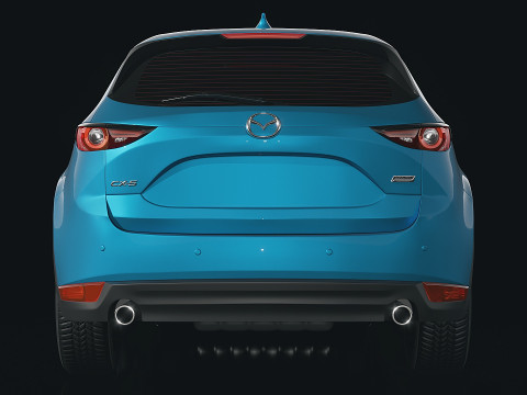 Mazda CX5 2014 3D Model