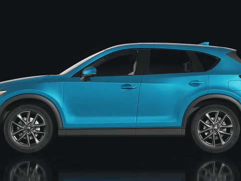 Mazda CX5 2014 3D Model
