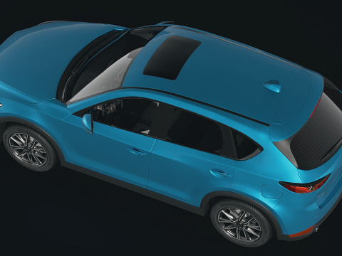 Mazda CX5 2014 3D Model