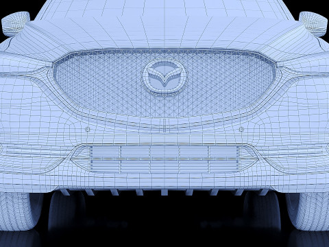 Mazda CX5 2014 3D Model