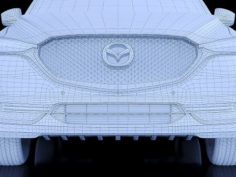 Mazda CX5 2014 3D Model