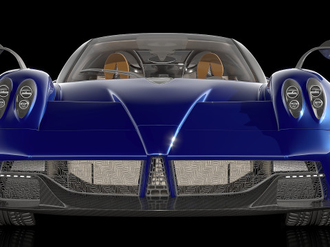 Pagani Huayra 2018 3D Model