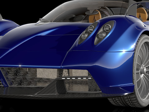 Pagani Huayra 2018 3D Model