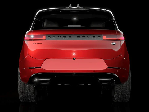 Гибрид Range Rover Sport 2024 года 3D Модель