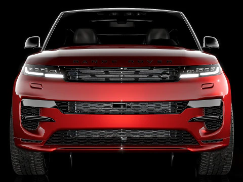 Гибрид Range Rover Sport 2024 года 3D Модель
