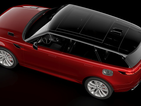 Range Rover Sport hybrid 2024 3D Model