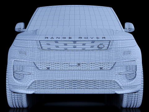 Range Rover Sport hybrid 2024 3D Model