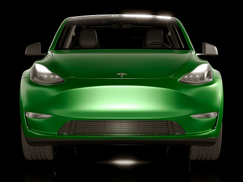 Tesla Model Y 2020 3D Model