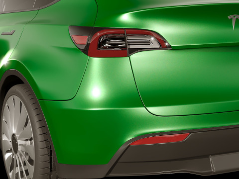 Tesla Model Y 2020 3D Model