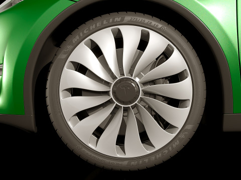 Tesla Model Y 2020 3D Model