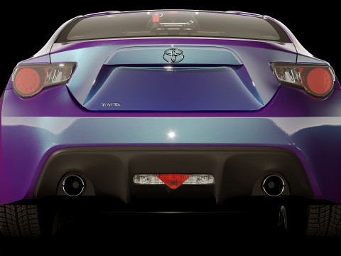 Toyota GT86 2014 3D Model