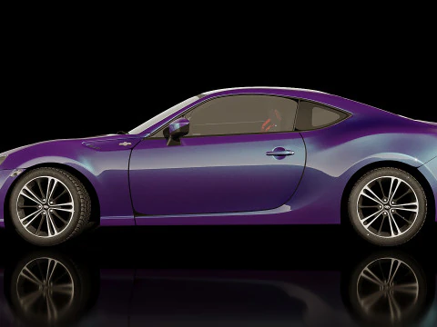 Toyota GT86 2014 3D Model