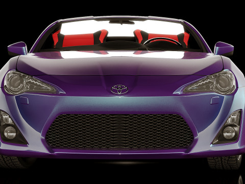 Toyota GT86 2014 3D Model