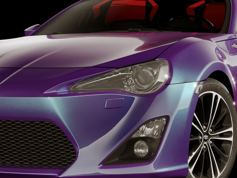 Toyota GT86 2014 3D Model