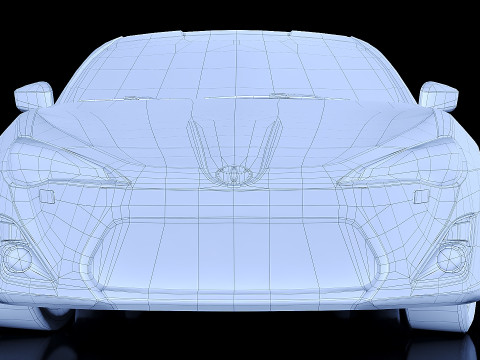 Toyota GT86 2014 3D Model