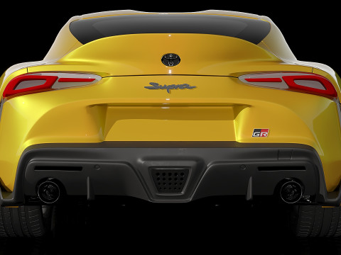 Toyota Supra GR 2020 3D Model