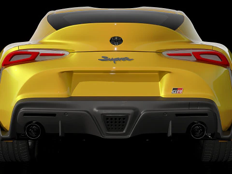 Toyota Supra GR 2020 3D Model