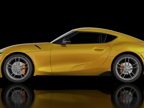 Toyota Supra GR 2020 3Dモデル