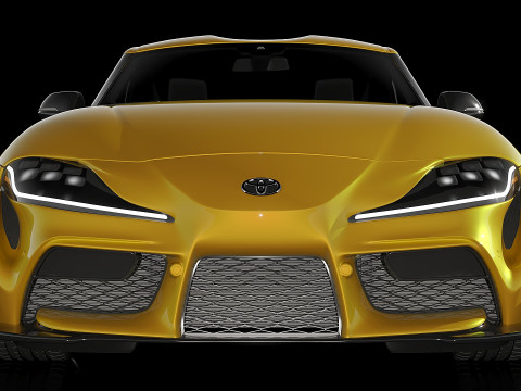 Toyota Supra GR 2020 3D Model