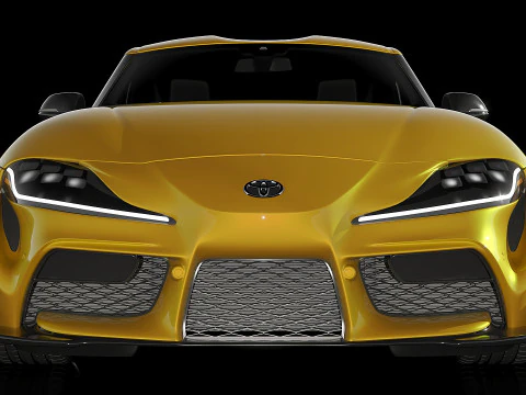 Toyota Supra GR 2020 3D Model