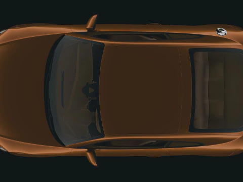 Sportscar Audi TT 2015 3D Model