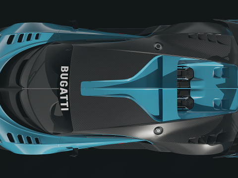 2015 Bugatti Vision Gran Turismo Concept 3D Model
