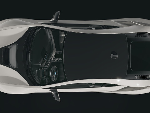 Muscle car Audi I8 2015 Modelo 3D