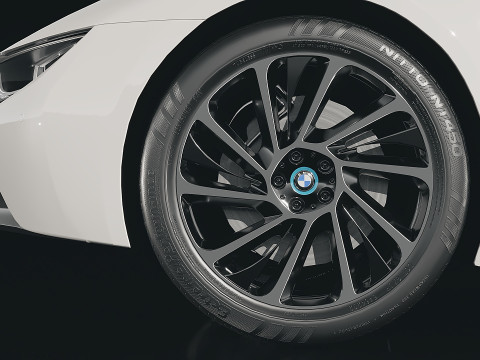 Muscle car Audi I8 2015 Modelo 3D