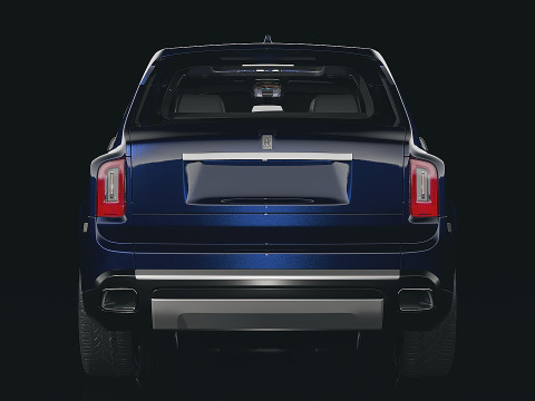Limuzin Blue 2019 3Dモデル