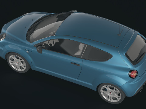 Alfa Romeo Mito Veloce 2016 3D-Modell