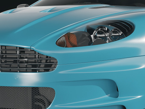Aston Martin DBS 3D Model