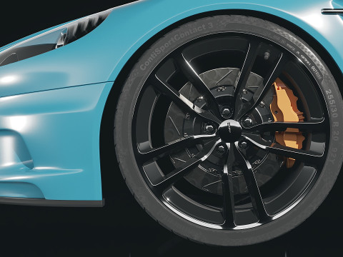 Aston Martin DBS 3D Model