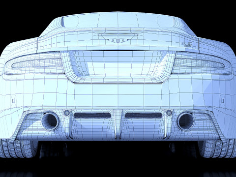 Aston Martin DBS 3D Model