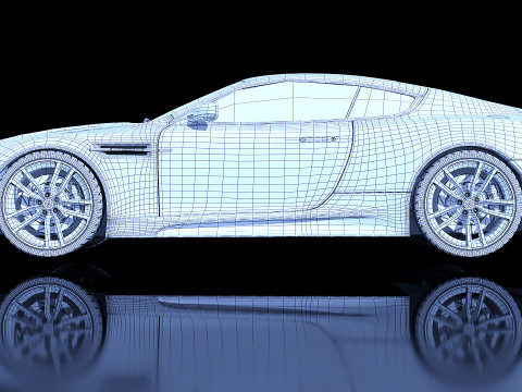 Aston Martin DBS 3D Model