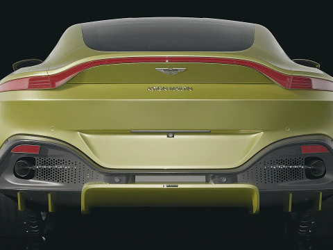 Aston Martin Vantage 2019 3D Model
